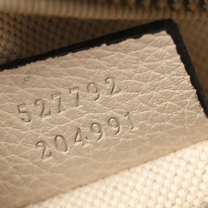 Gucci Grained Calfskin Small Logo Belt Bag White 6 of 10