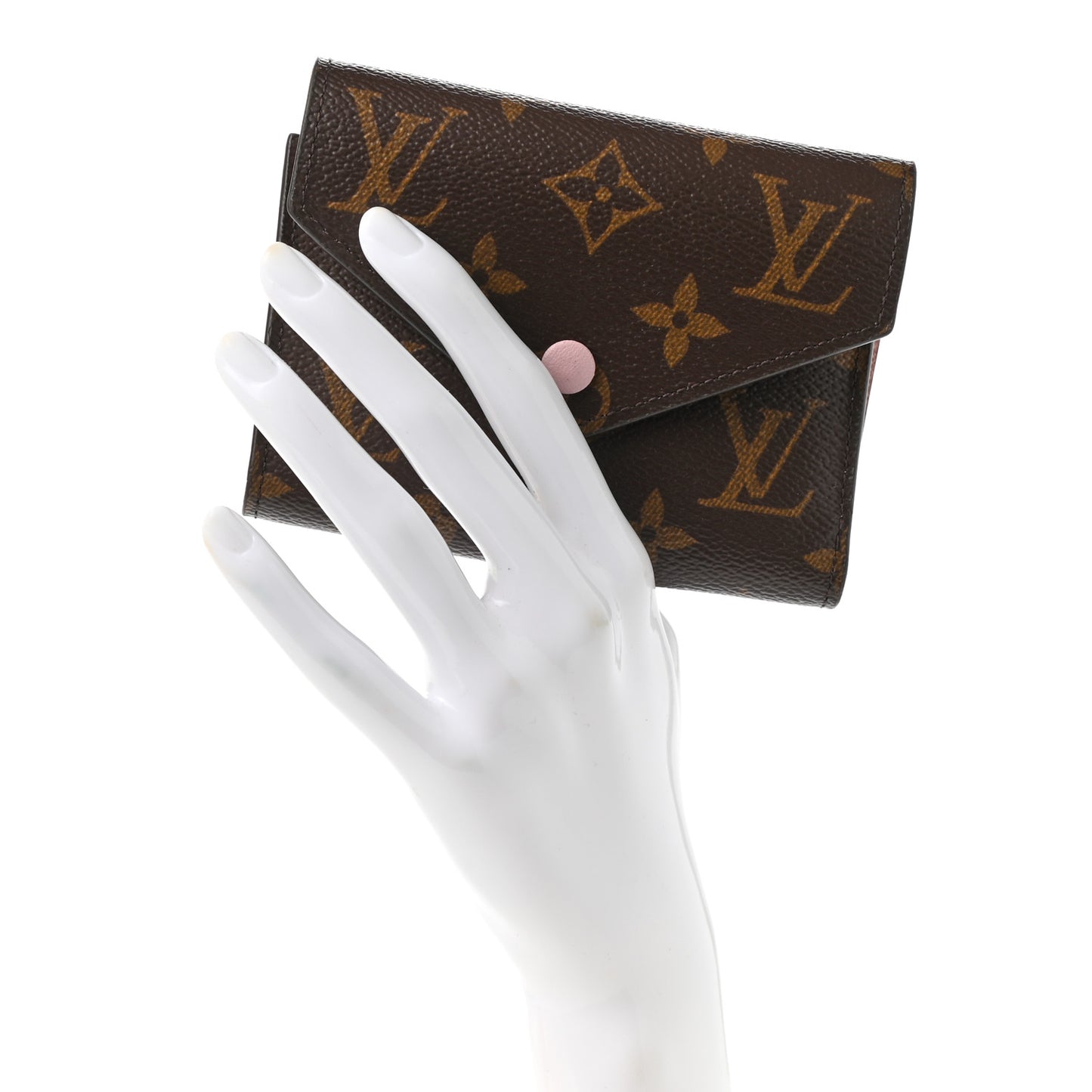 Monogram Victorine Wallet Rose Ballerine