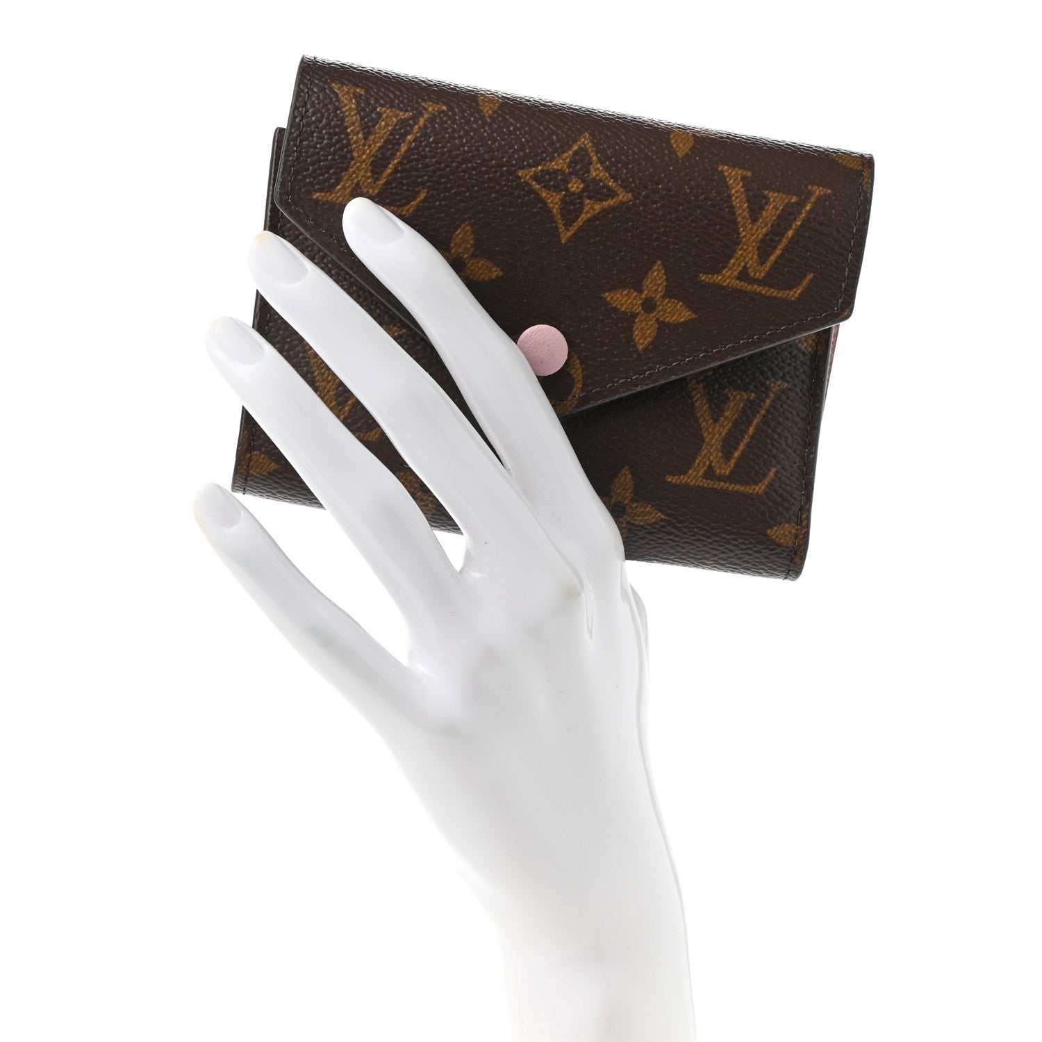 Louis Vuitton Monogram Victorine Wallet Rose Ballerine 2 of 10