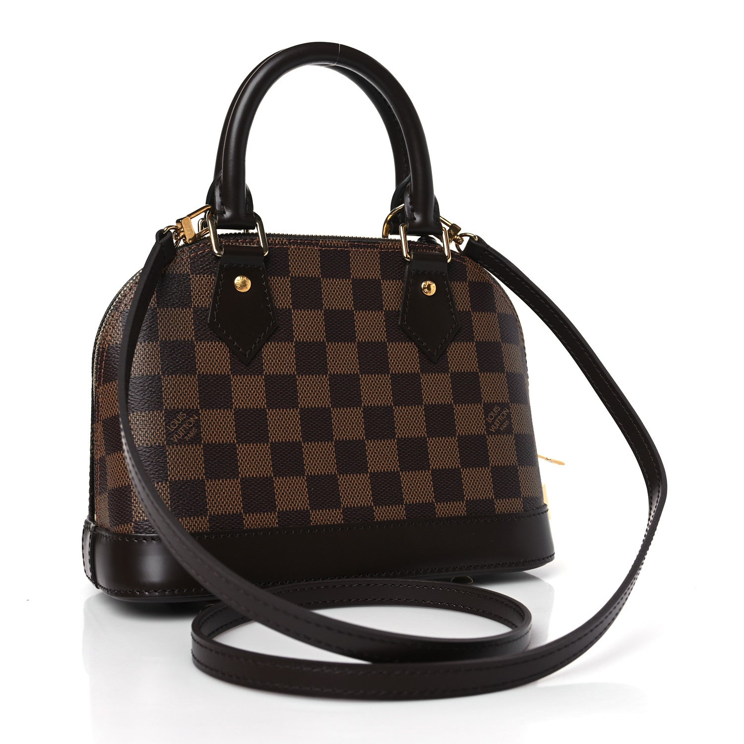 Louis Vuitton Damier Ebene Alma BB 3 of 9