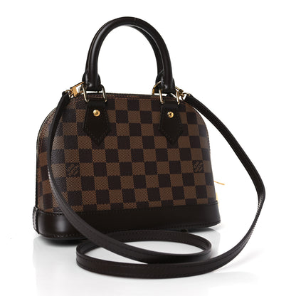 Louis Vuitton Damier Ebene Alma BB 3 of 9