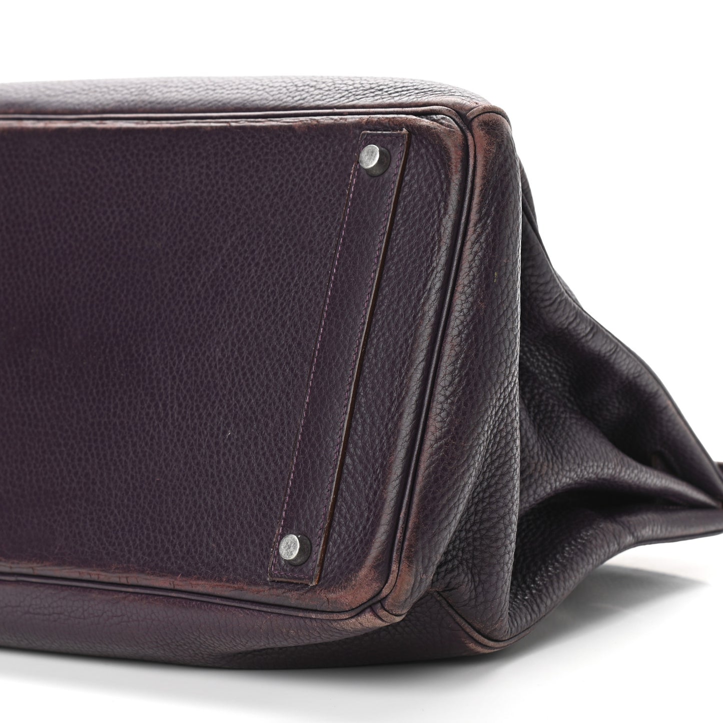 Taurillon Clemence Birkin 40 Raisin