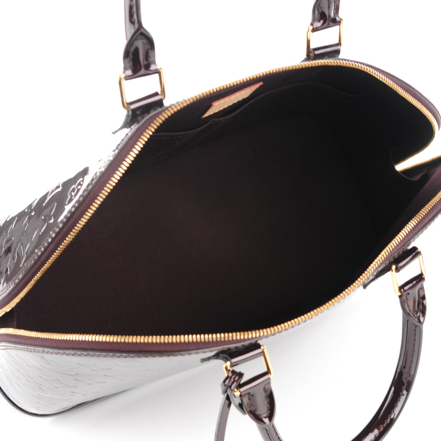 Louis Vuitton Vernis Alma GM Amarante 5 of 8