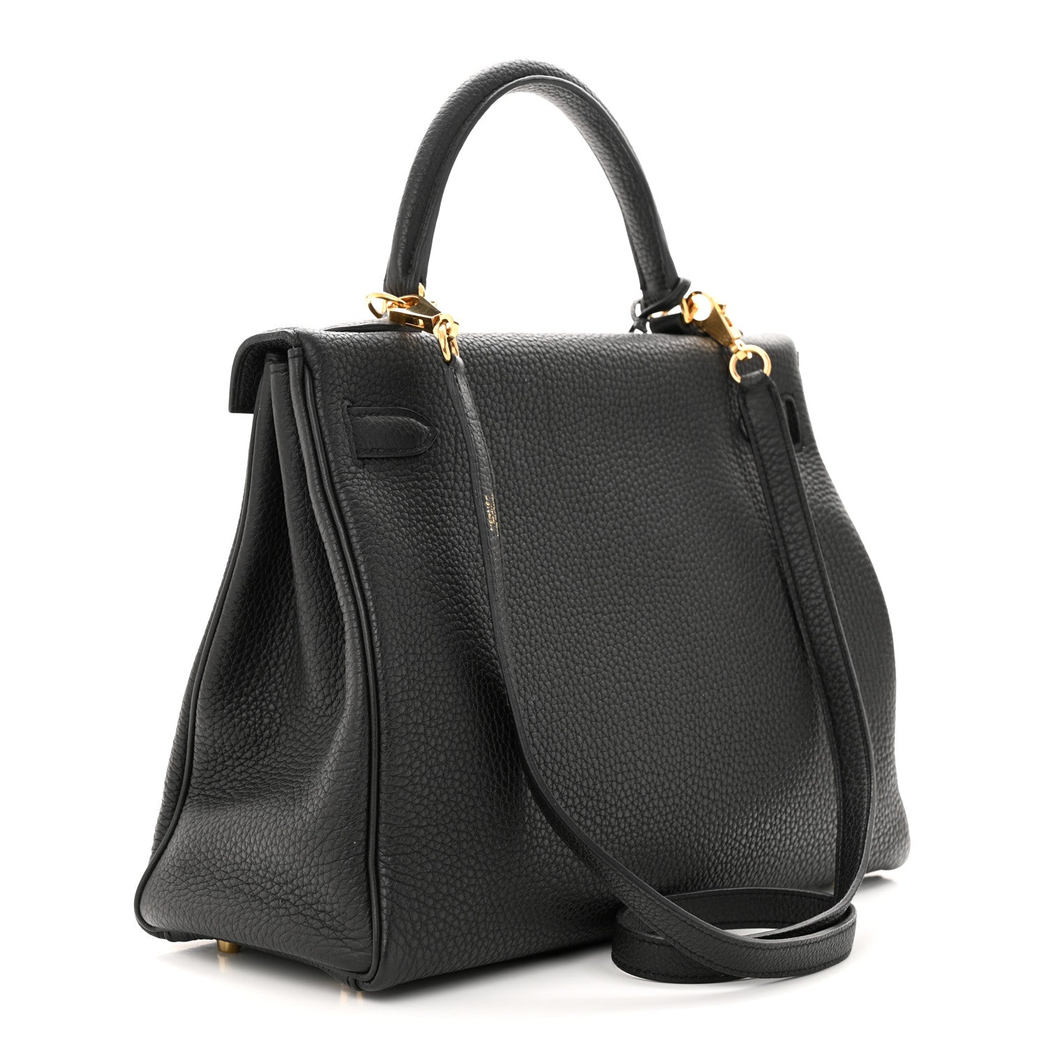Hermes Togo Kelly Retourne 32 Black 3 of 12