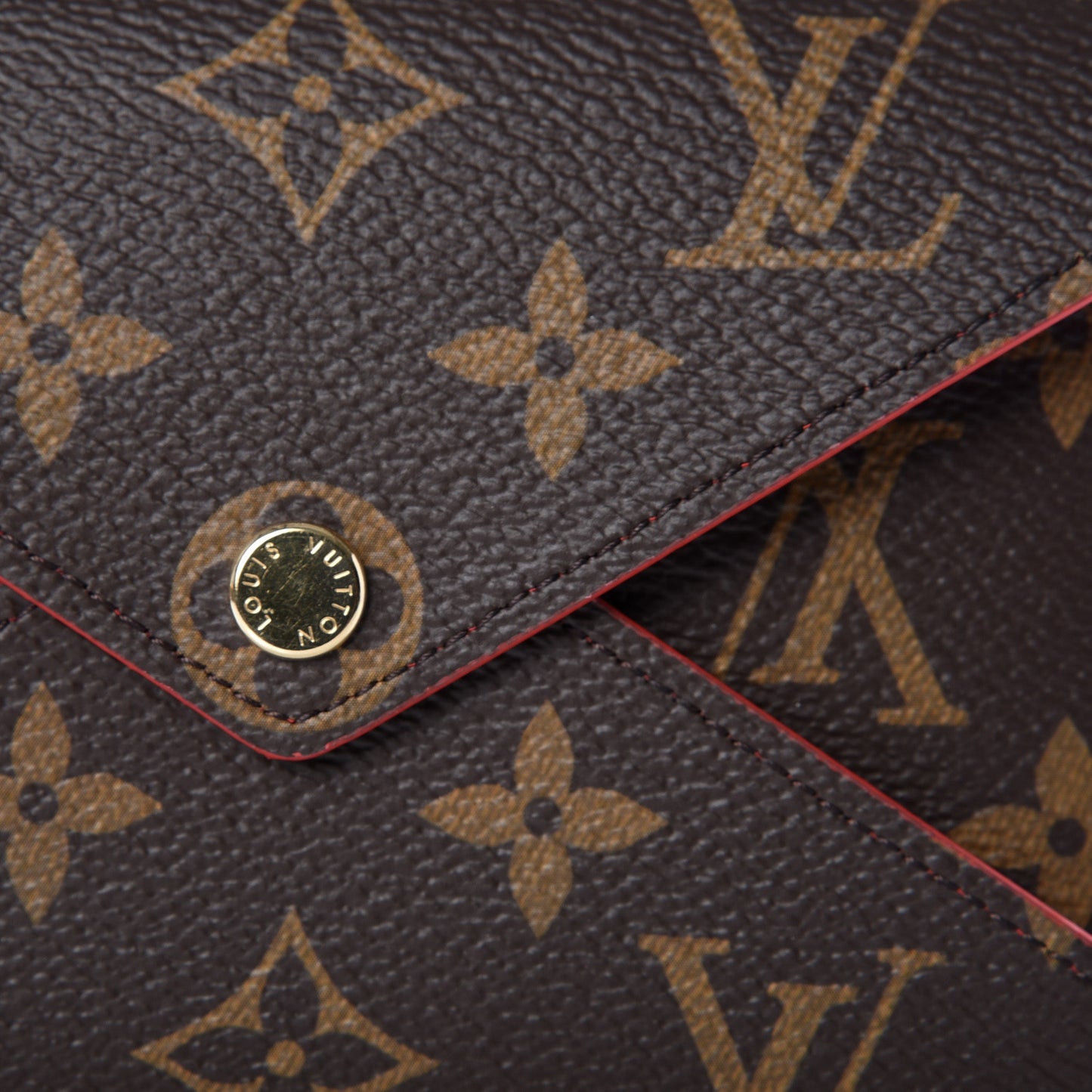 Monogram Medium Kirigami Pochette Insert Coquelicot