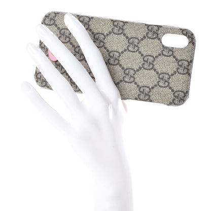 Gucci GG Supreme Monogram iPhone X Case 2 of 5