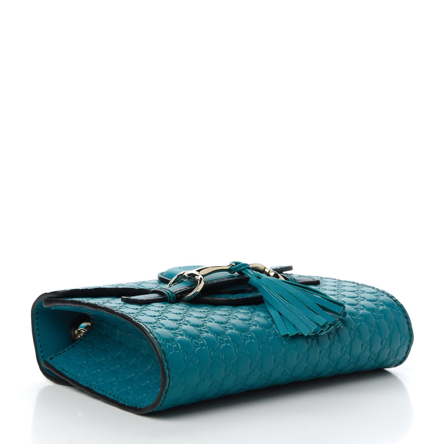 Microguccissima Mini Emily Shoulder Bag Deep Cobalt