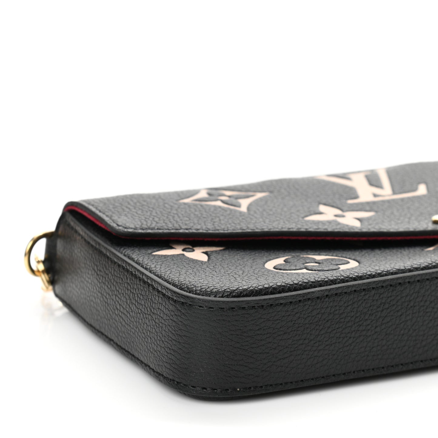 Empreinte Monogram Giant Felicie Pochette Black Beige