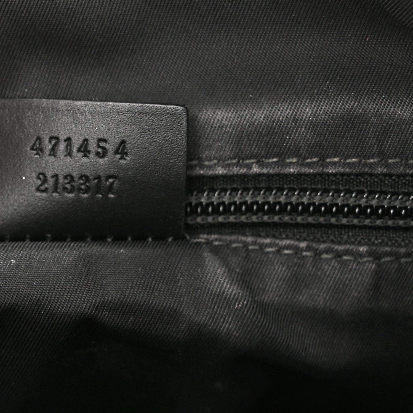GG Supreme Monogram Web Messenger Bag Black
