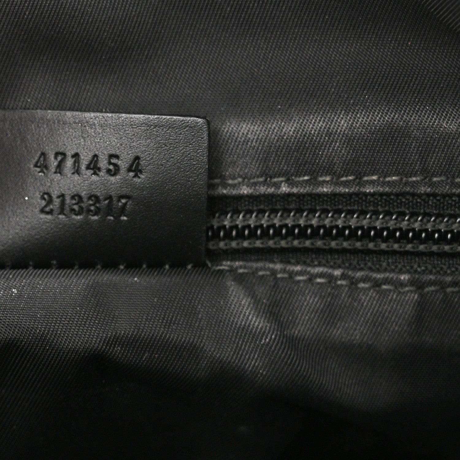 Gucci GG Supreme Monogram Web Messenger Bag Black 7 of 13
