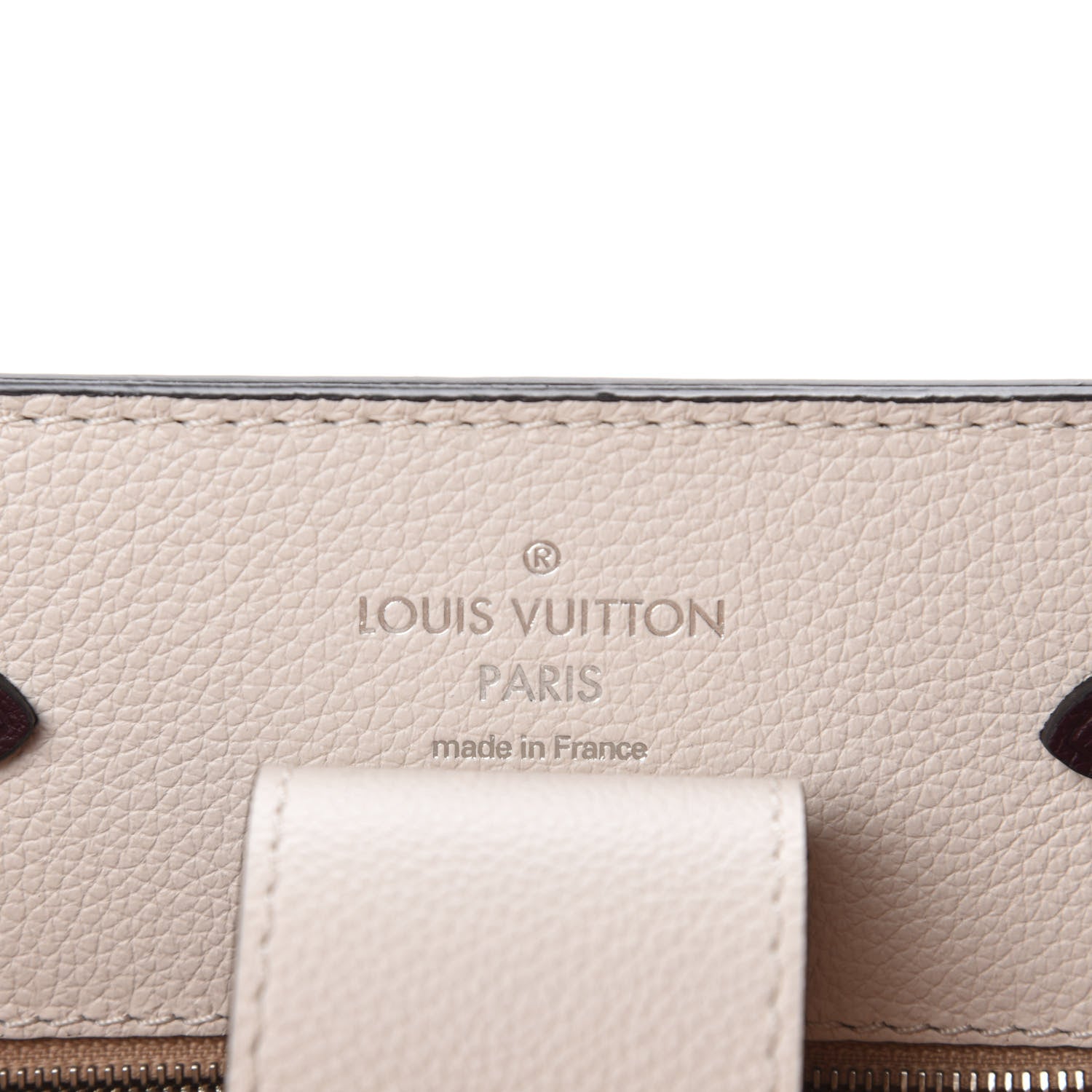 Louis Vuitton Calfskin Lockme Bucket Soie Quartz Calla 8 of 9