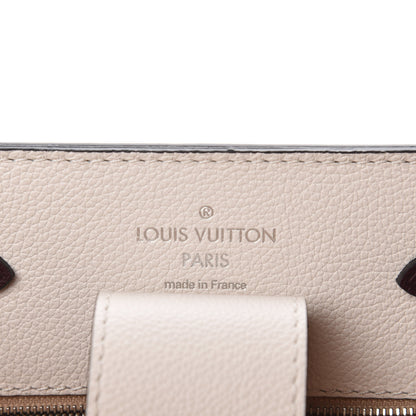 Louis Vuitton Calfskin Lockme Bucket Soie Quartz Calla 8 of 9