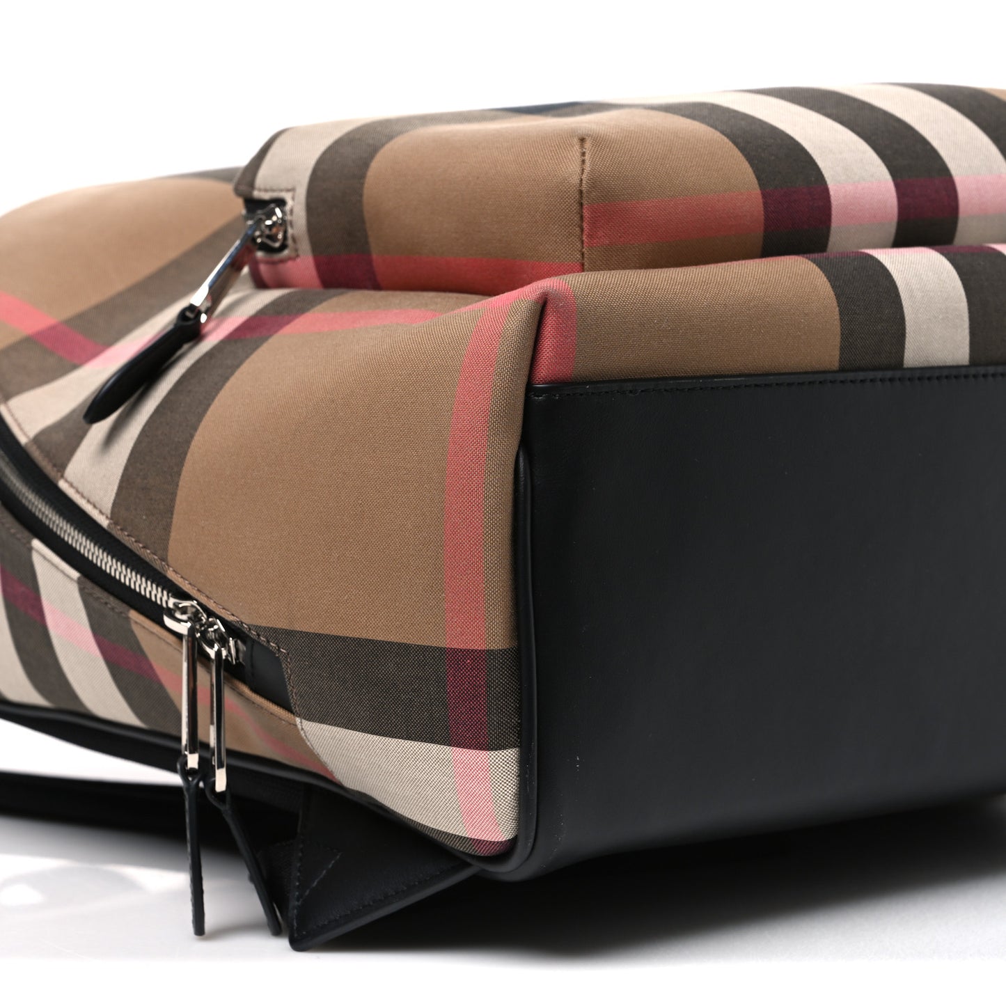 Vintage Check Jett Backpack Taupe Brown