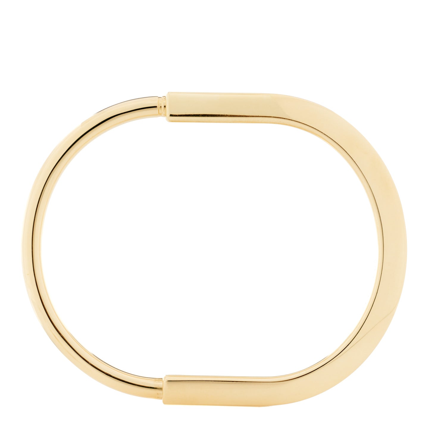 18K Yellow Gold Tiffany Lock Bangle Bracelet