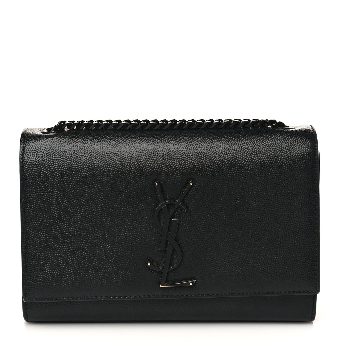 Grain De Poudre Small Monogram Kate Satchel Black