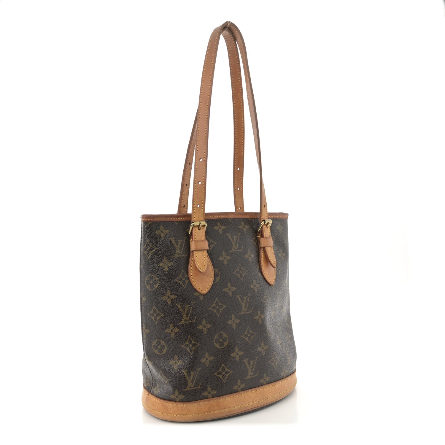 Louis Vuitton Monogram Petit Bucket 23 4 of 13