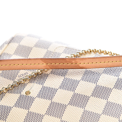 Louis Vuitton Damier Azur Favorite MM 11 of 15