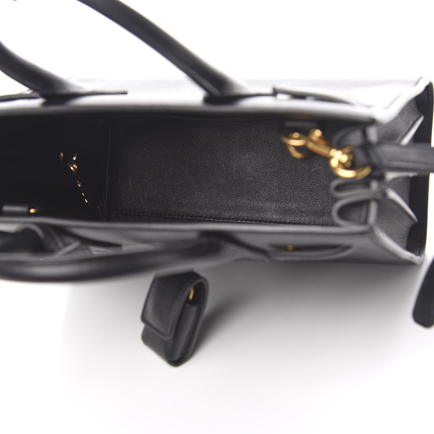 Saint Laurent Calfskin Nano Sac de Jour Black 4 of 9