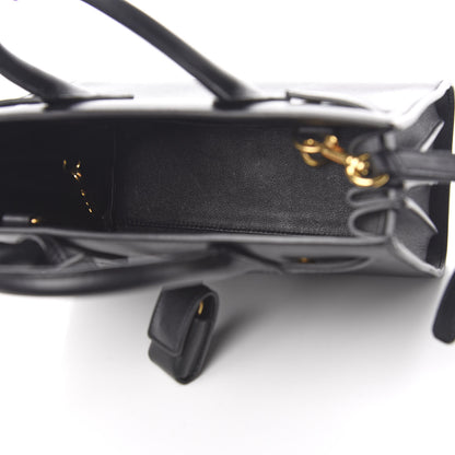 Saint Laurent Calfskin Nano Sac de Jour Black 4 of 9