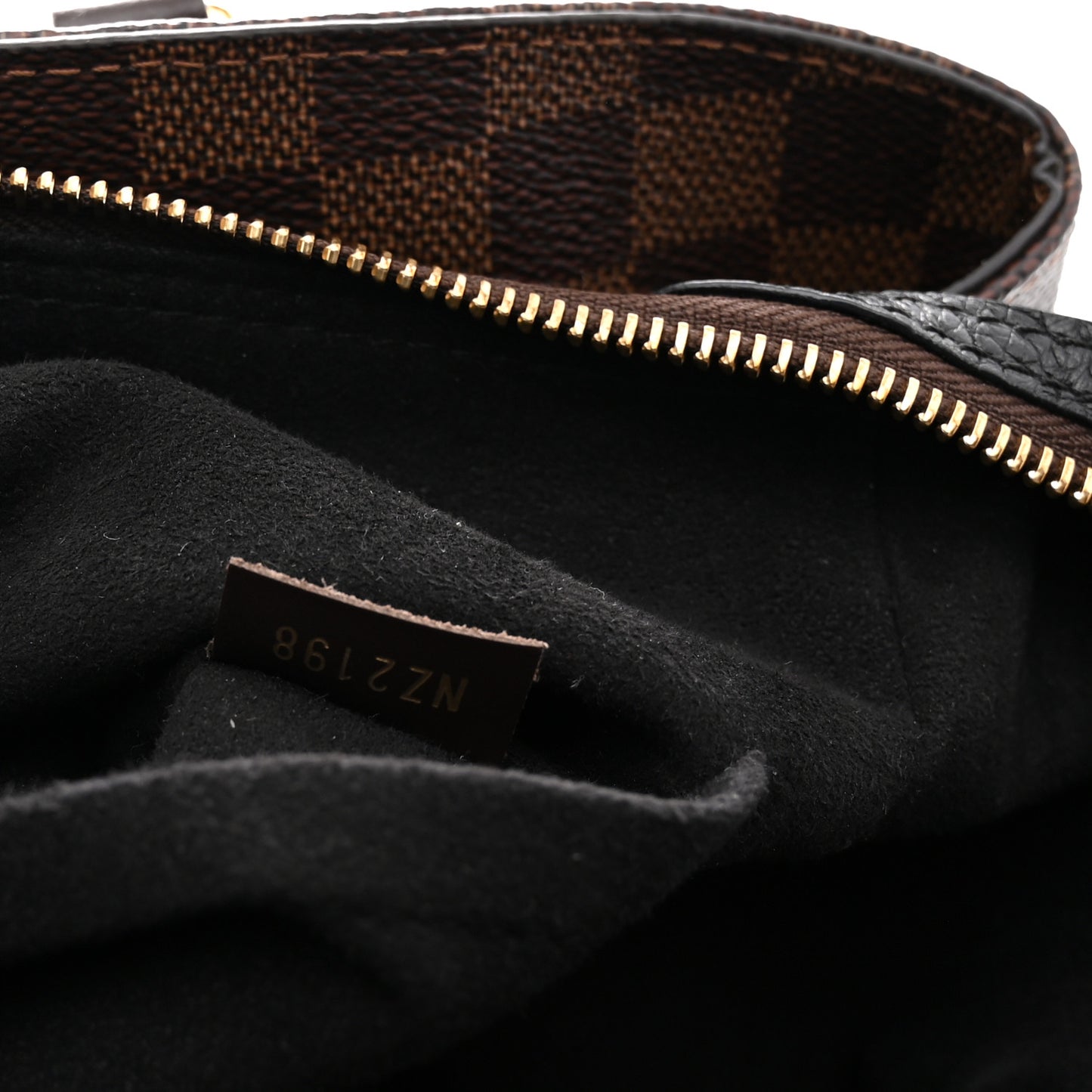 Cuir Taurillon Damier Ebene Normandy Black