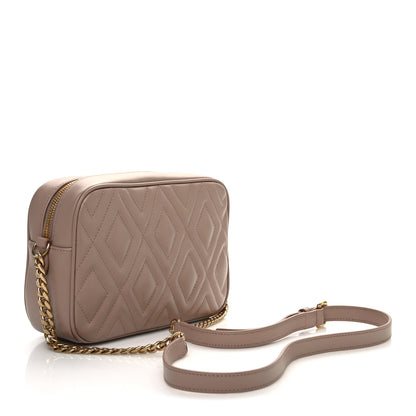 Miu Miu Soft Calf Quilted Camera Bag Cipria 3 of 10