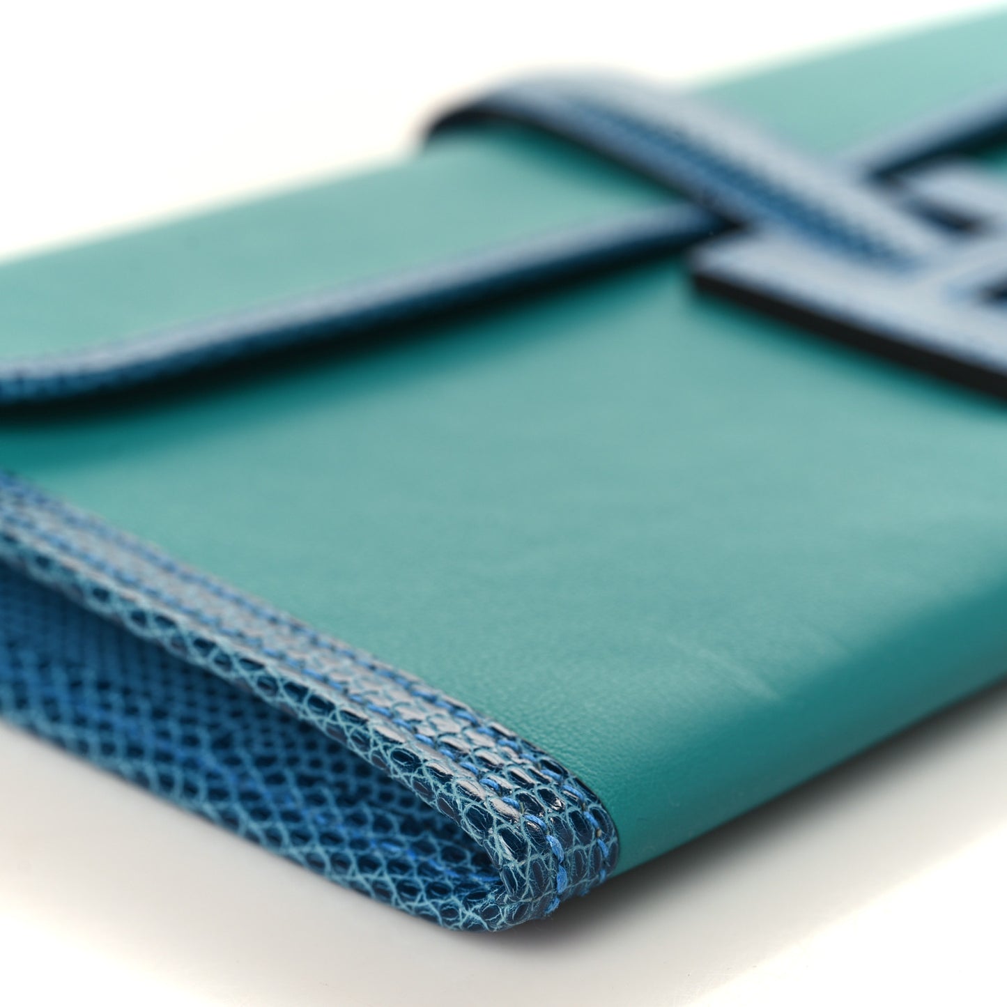 Swift Lizard Jige Elan Touch 29 Clutch Bleu Paon Mykonos