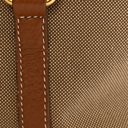 Prada Jacquard Logo Tote Brown 15 of 15