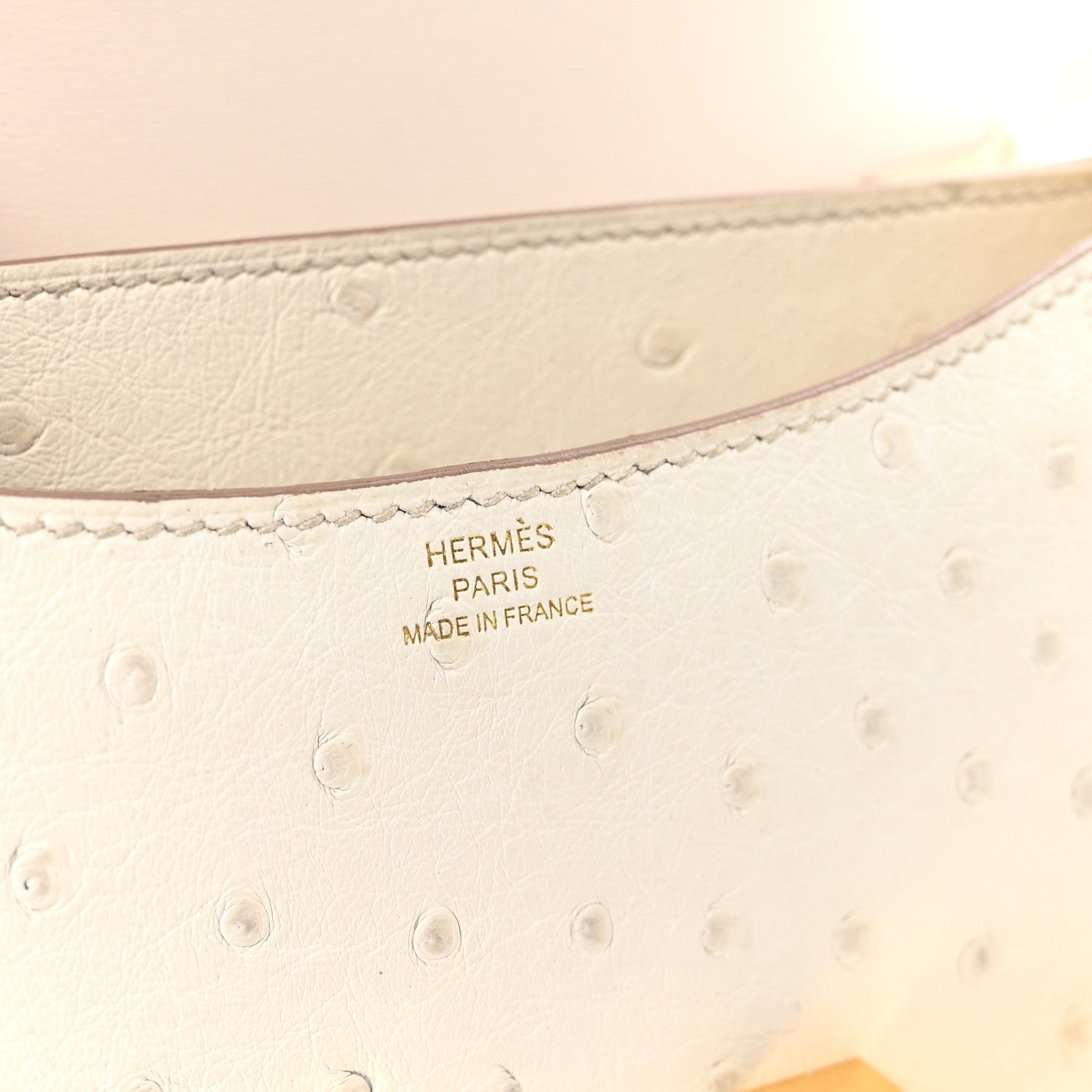 Hermes Ostrich Constance 18 Parchemin 6 of 10