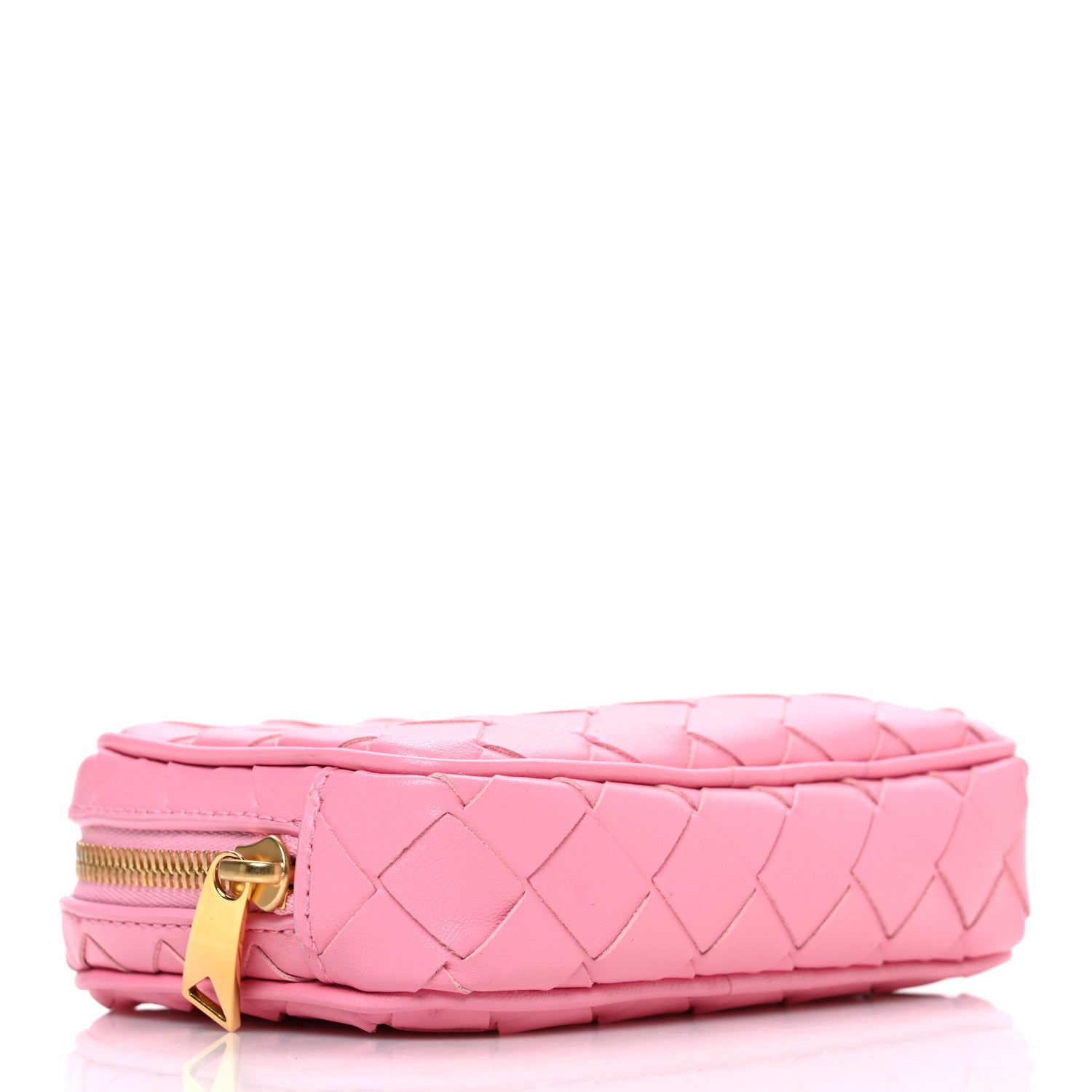 Bottega Veneta Nappa Intrecciato Small Zip Around Pouch Ribbon 4 of 8