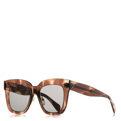 Celine Acetate Kim Sunglasses CL 41444/S Havana Brown 1 of 7