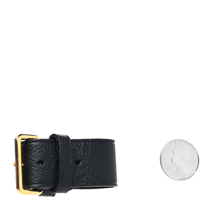 Louis Vuitton Calfskin Luggage Loop Black 2 of 4