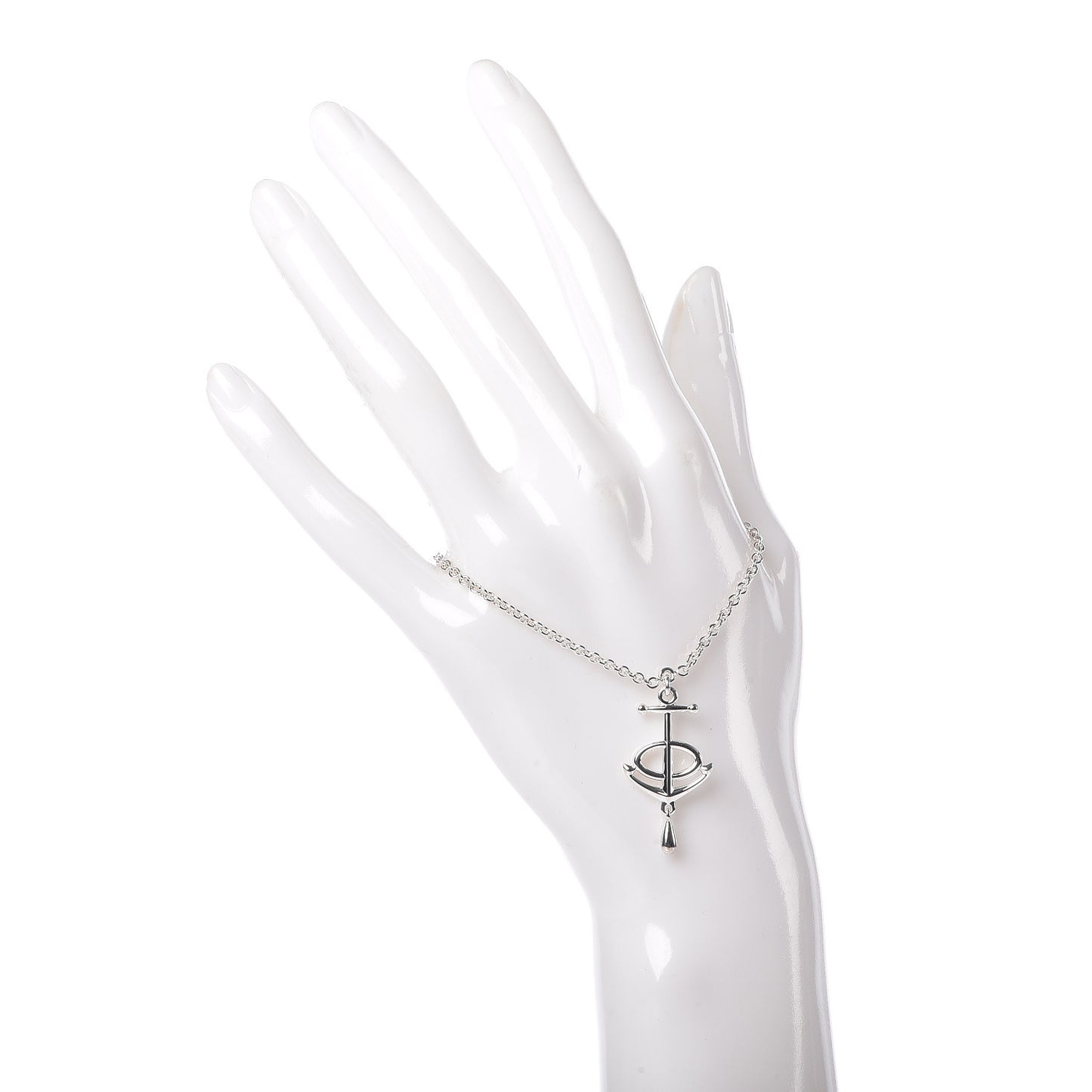 Sterling Silver Grand Chaine D'Ancre Bracelet