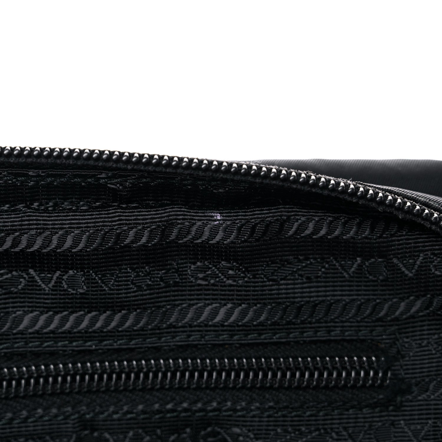 Prada Nylon Messenger Bag Black 9 of 14