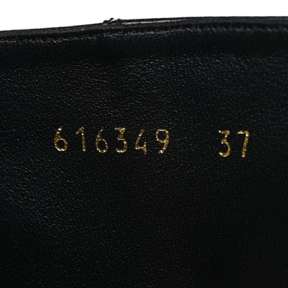 Balenciaga Calfskin Soft Rim Ankle Booties 37 Black 7 of 9