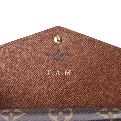 Louis Vuitton Monogram Sarah Wallet NM 6 of 7
