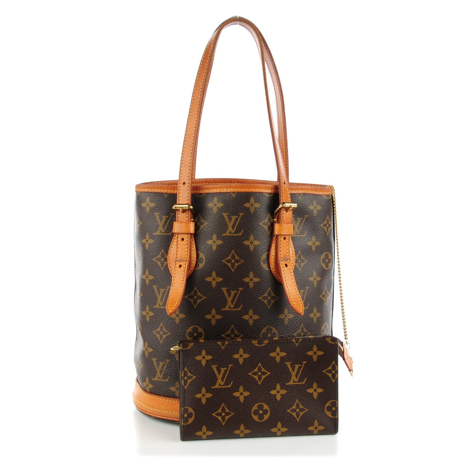Louis Vuitton Monogram Petit Bucket 23 1 of 13