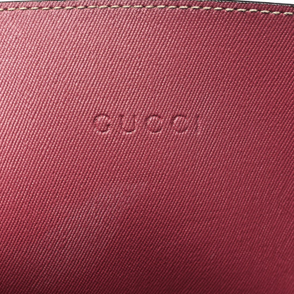 Gucci GG Supreme Monogram Blooms Medium Reversible Tote Beige Multicolor Dry Rose 9 of 15