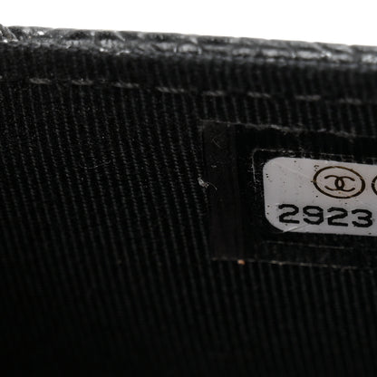 Chanel Caviar Quilted Flap Card Holder Wallet Black 8 of 12