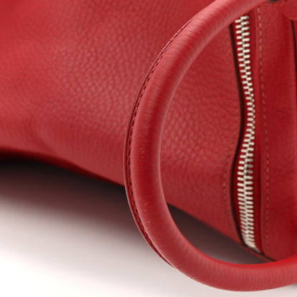 Hermes Taurillon Clemence Lindy 30 Rouge Garance 18 of 19