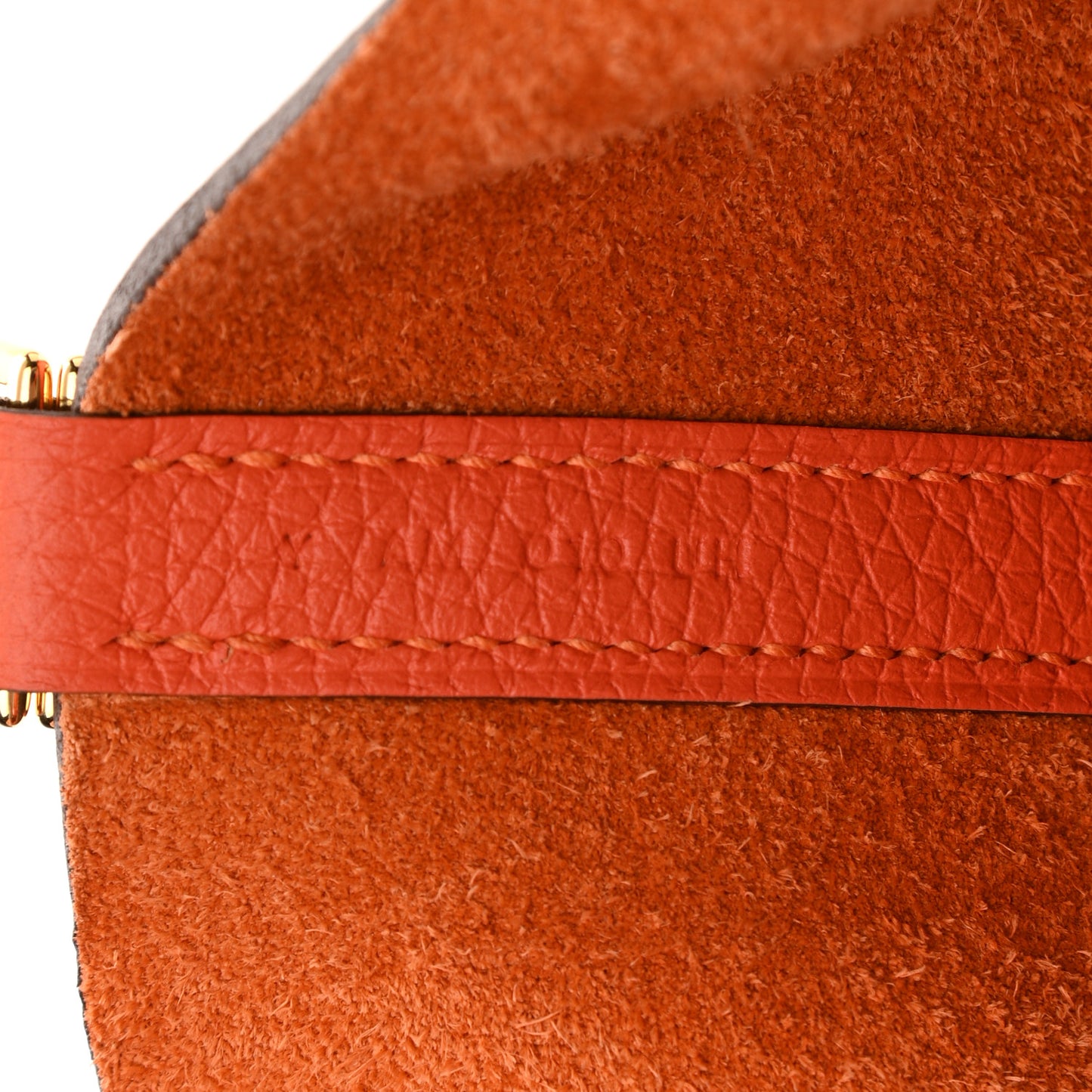 Taurillon Clemence Picotin Lock 22 MM Orange
