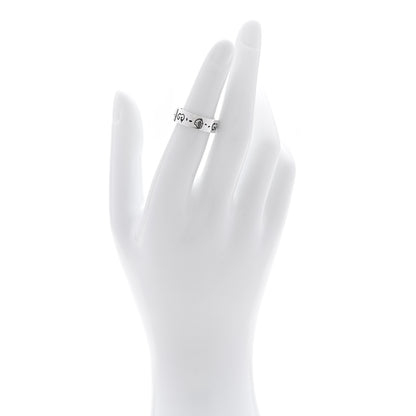 Gucci Sterling Silver 6mm GucciGhost Hamlet Skull Ring 50 5.25 2 of 6