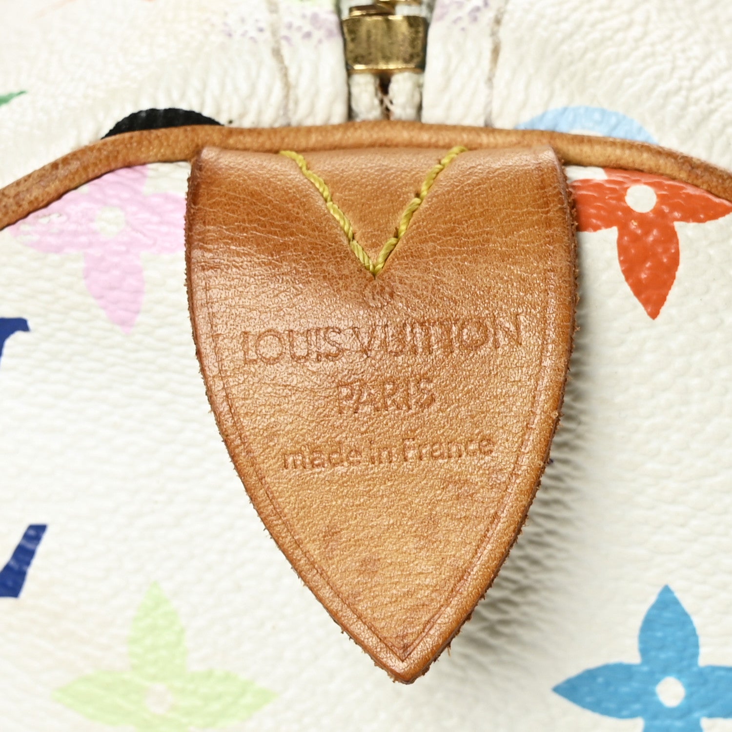 Louis Vuitton Monogram Multicolor Speedy 30 White 6 of 9