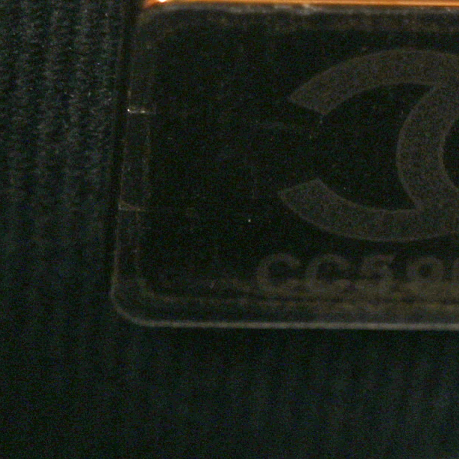 Chanel Shiny Aged Calfskin Quilted Nano Kelly Shopper Black 7 of 10