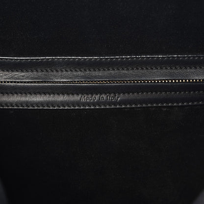 Celine Supple Calfskin Medium Phantom Luggage Black 6 of 11