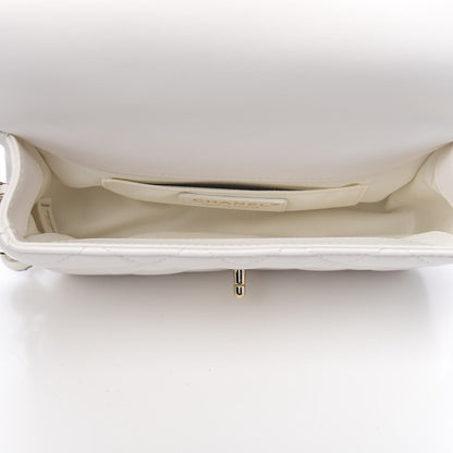 Chanel Lambskin Quilted Small My Precious Flap White 4 of 10