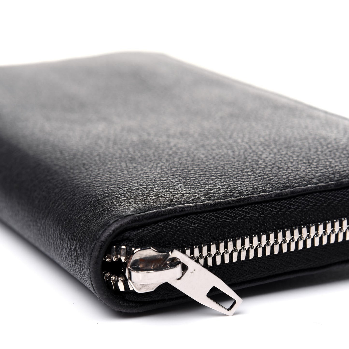 Calfskin Multi Bow Money Wallet Black