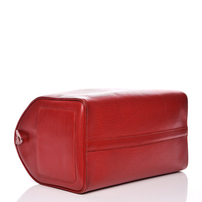 Louis Vuitton Epi Speedy 30 Rouge 4 of 18