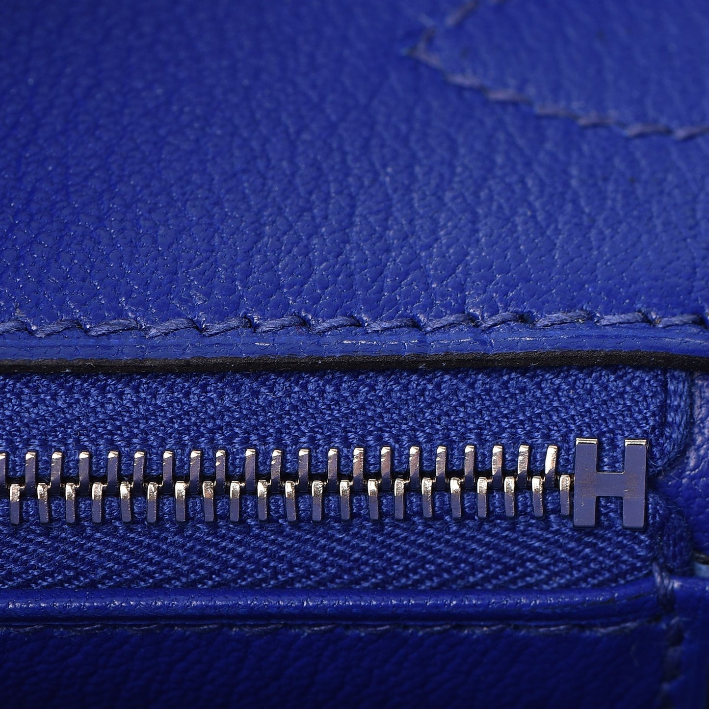 Epsom Birkin 30 Bleu Electrique