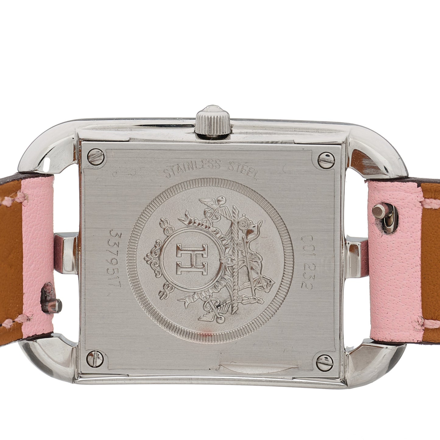 Stainless Steel Swift Diamond Bezel Mother of Pearl 23mm Cape Cod Double Tour Quartz Watch Rose Sakura