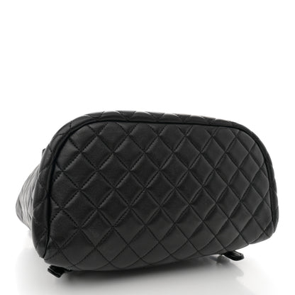 Chanel Lambskin Quilted Large Urban Spirit Backpack Black 4 of 10